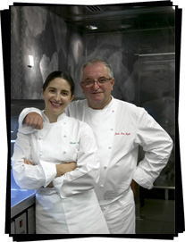 Elena y su padre, el gran Arzak Elena y su padre, el gran Arzak