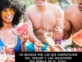 Happy friends group drinking white wine champagne at pool side party - Life style vacation concept with young guys and girls having fun together on summer day at luxury location