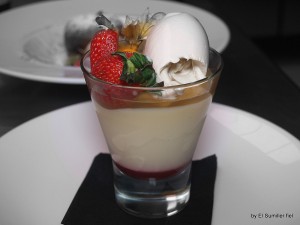 postre cremoso de queso manchego