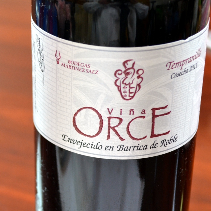 botella Viña Orce Roble