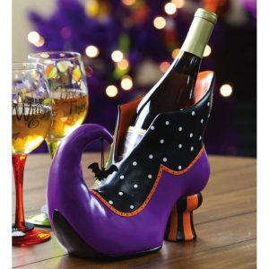 Witch's Shoe Wine Bottle Holder - Halloween