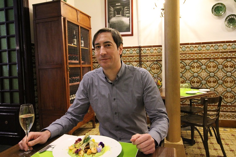 Luis Olmedo, al frente del Restaurante de La Antigua