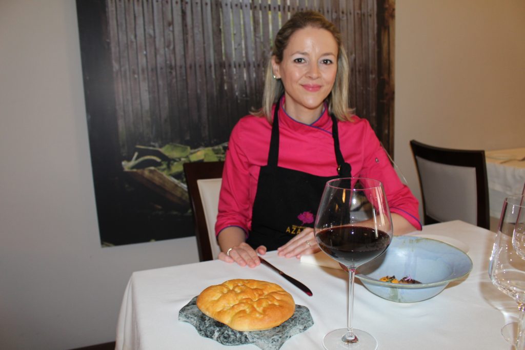 Teresa Gutiérrez, Restaurante Azafrán