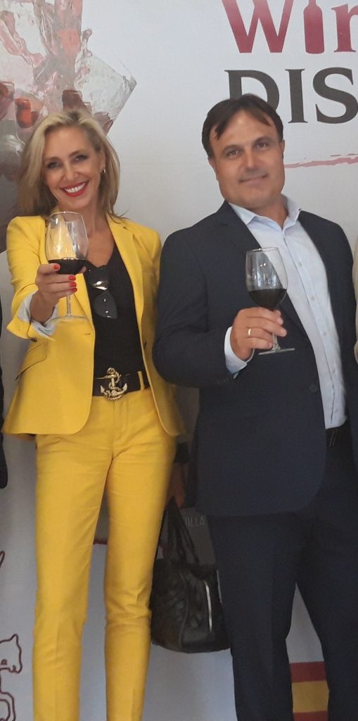 Marta Robles ya coloboró con los vinos DO La Mancha en la Fiesta de la Vendimia