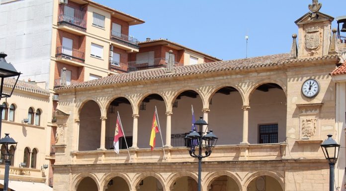 fachada del ayuntamiento de Villarrobledo