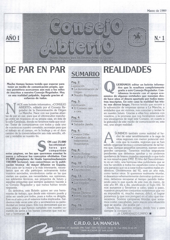Consejo Abierto número 1