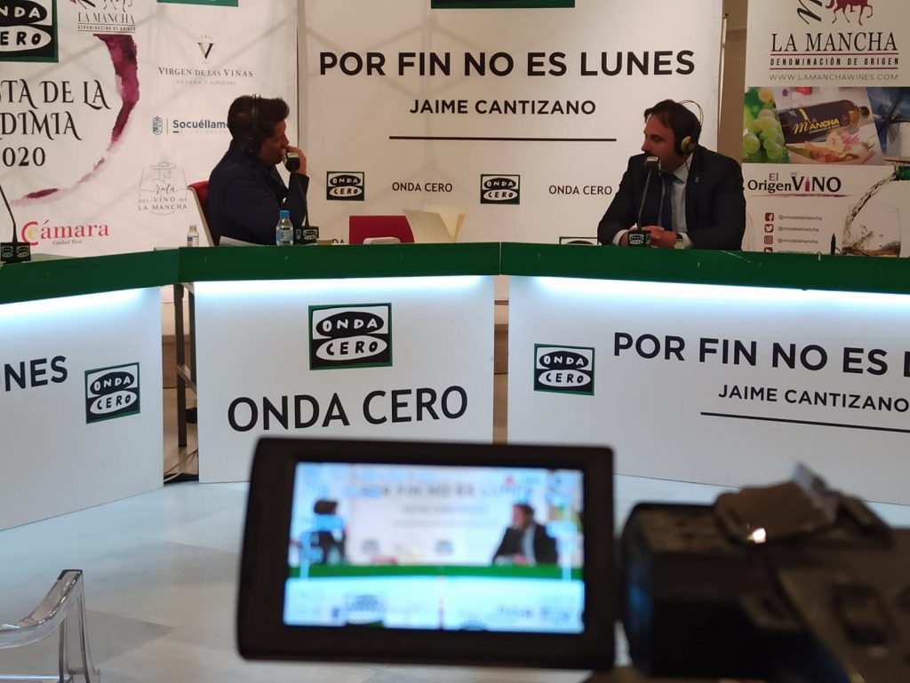 Jaime Cantizano entrevista al presidente de ICRDO La Mancha, Carlos D. Bonilla