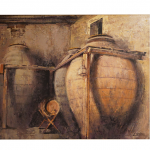 Antiguo cocedero. Estancia esencial para la elaboración tradicional del vino.
