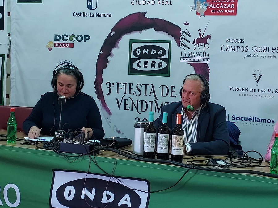 Entrevista al vicepresidente de DCOOP Baco y presidente de la Interprofesional del Vino, Ángel Villafranca, en Onda Agraria