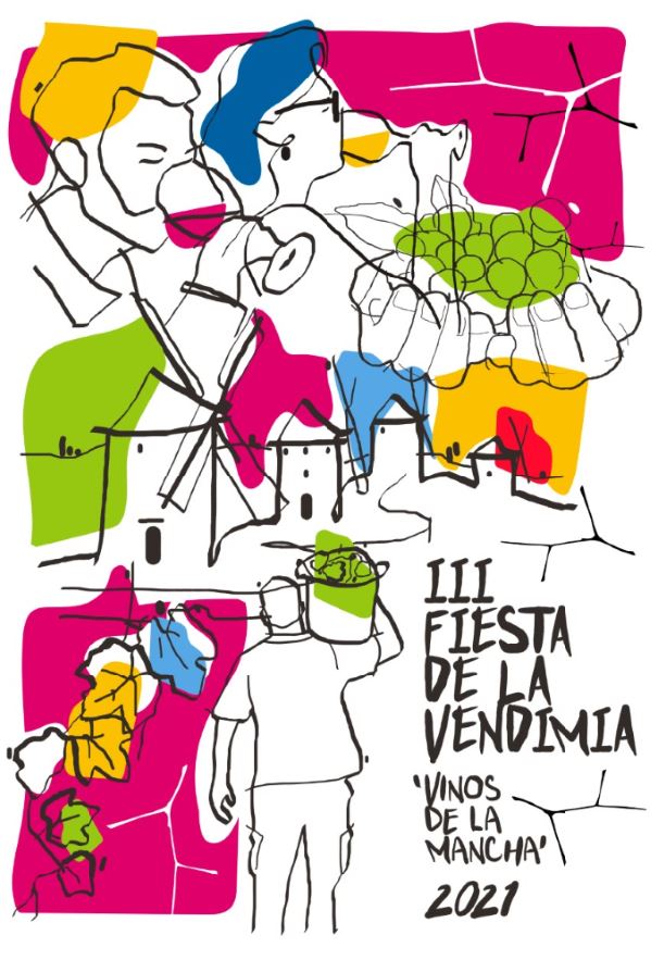 Pintan las uvas, cartel ganador para III Fiesta de la Vendimia