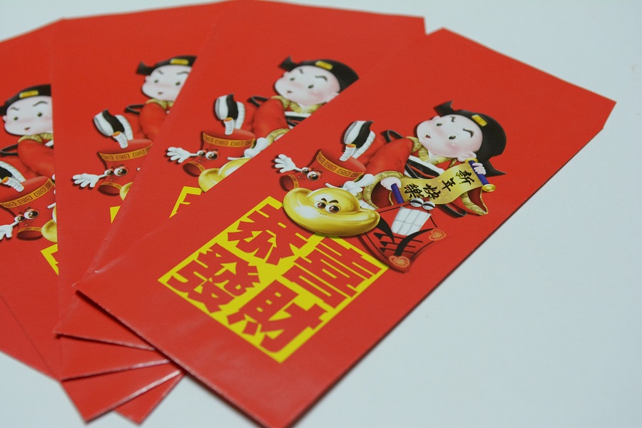 El 'sobre rojo', una de las tradiciones más populares de China para Año Nuevo