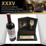 Dominio de Baco - Premio vino tinto varietal syrah - Oro