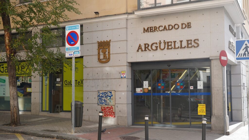 Mercado de Argüelles en Madrid