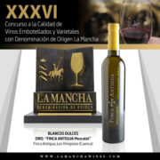 Oro vino dulce premio calidad DO La Mancha