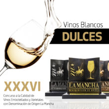 Vinos Blancos Dulces premiados DO La Mancha