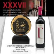 Premios vinos tintos varietales 24-Tempranillo ORO