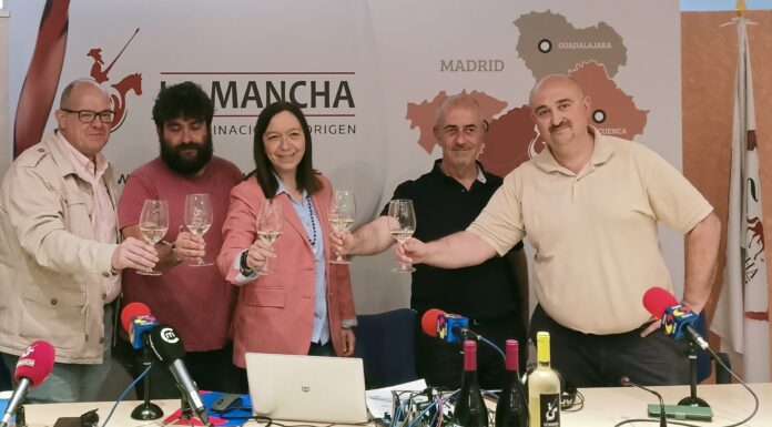 Brindis previo de presentación de Festial