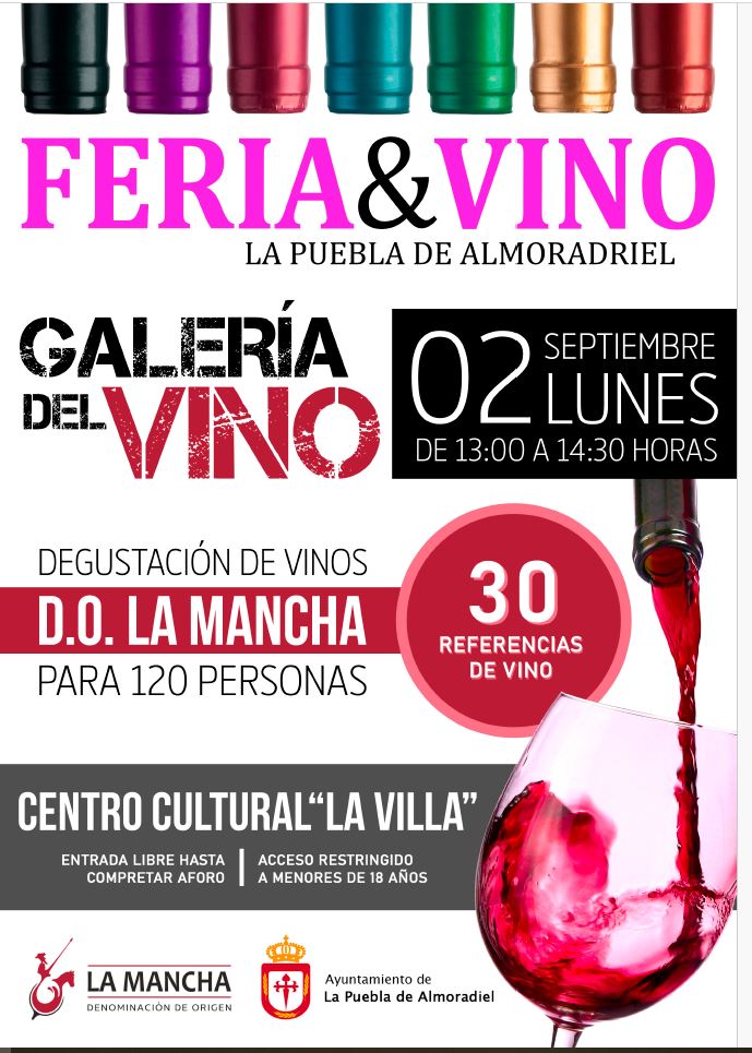 Galería del vino en Puebla de Almoradieñ