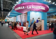 Stand de CLM en Fitur en el pasado 2024