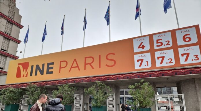 Entrada a la feria Wine Paris 2025