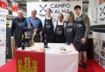 Chefs y represetantes de figuras de calidad como el queso manchego, el vino DO La Mancha, el cordero manchego y el mazapán de Toledo