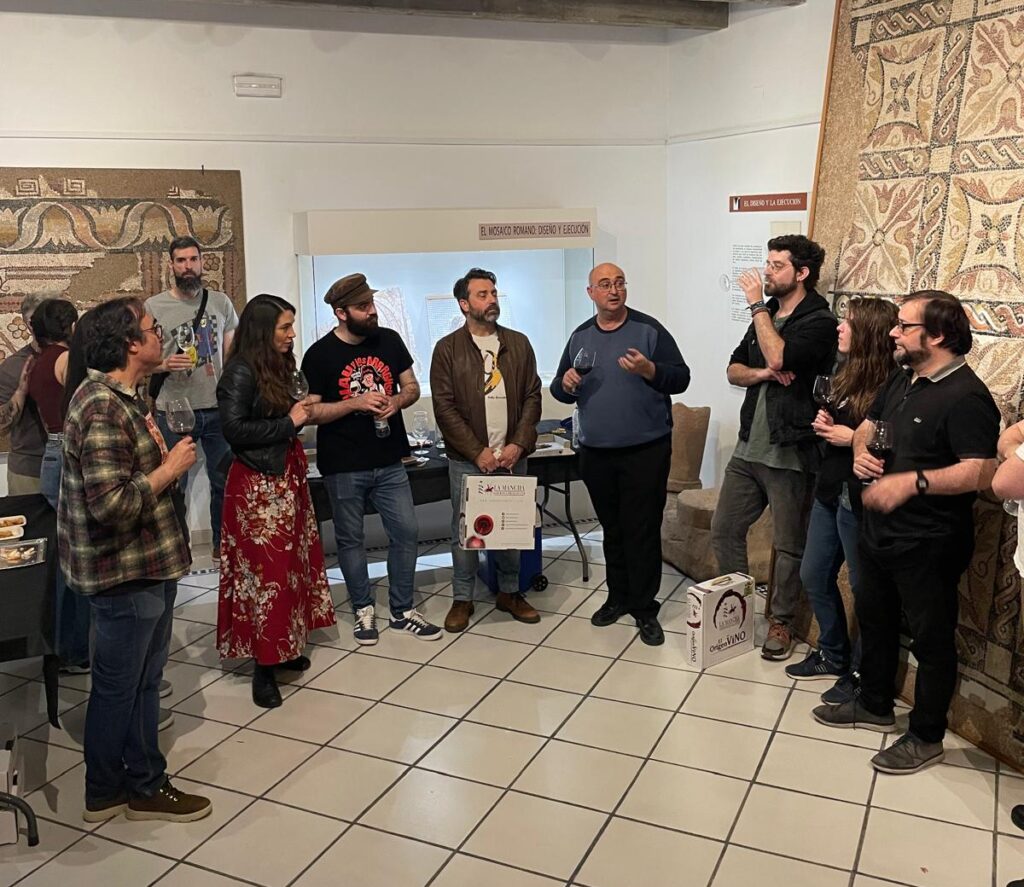 Cata impartida para los participantes