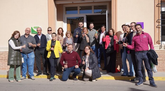 Foto de familia del encuentro de los socios de la ruta