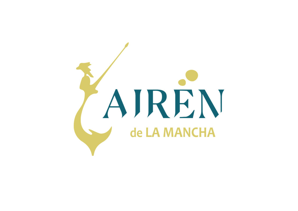 Logotipo específico de los vinos de La Mancha para el Día del Airén