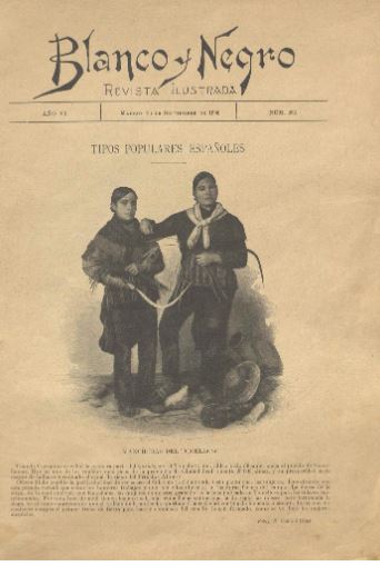 Portada en Blanco y Negro de las Terreras. 1896