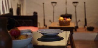 La vida del vino en la novela picaresca del Siglo de Oro. Recreación de una cocina castellana en el Siglo de Oro. Museo Casa de Dulcinea. El Toboso (Toledo)