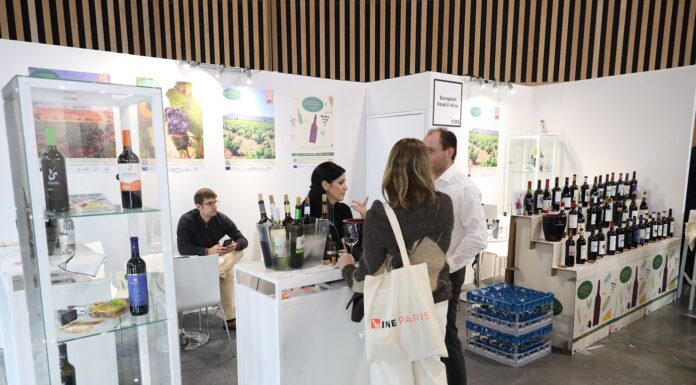 Stand cojunto con presencia de los vinos DO La Mancha