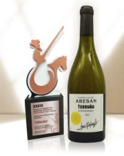 Premio Blanco ENVEJECIDO EN BARRICA Bronce - TERRUÑO Chardonnay 2022