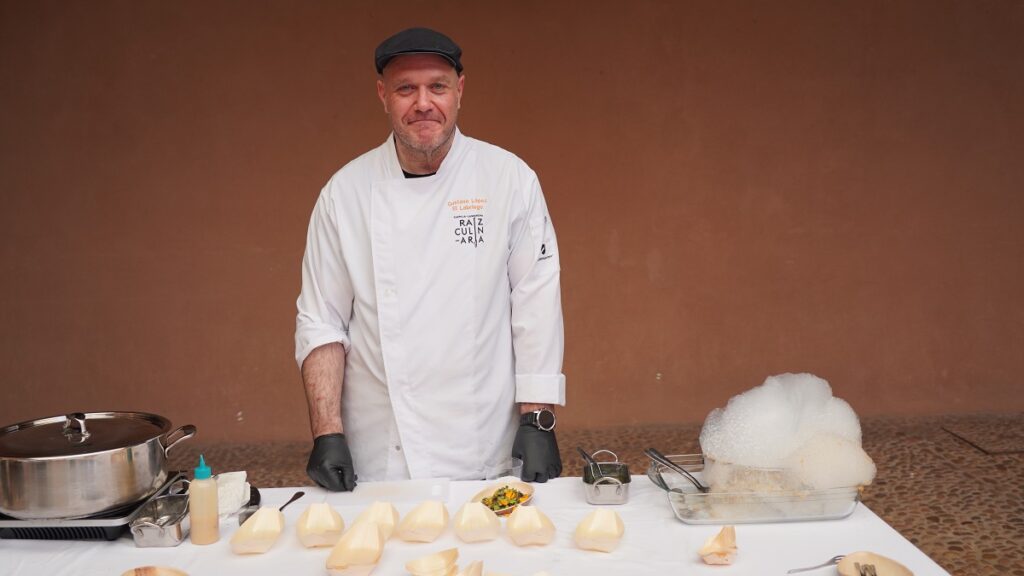 Gustavo López, chef socio en Rte. Labriego