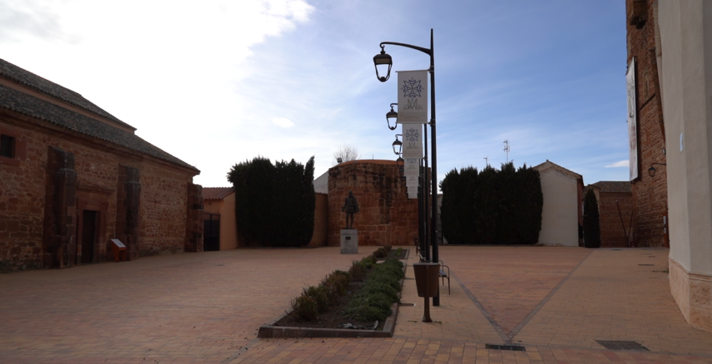 Atrio de Santa María donde se realizará la cata