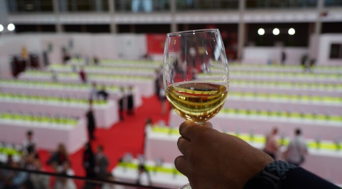 Los vinos DO La Mancha presentes en Fenavin match 2026 Un blanco frente a la Galería del vino en Fanvin Match
