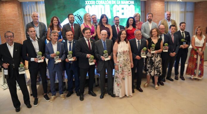 DO La Mancha reconocida en los XXXIII Premios Corazón de La Mancha. Premiados en la gala de Onda Cero 'Corazón de La Mancha'
