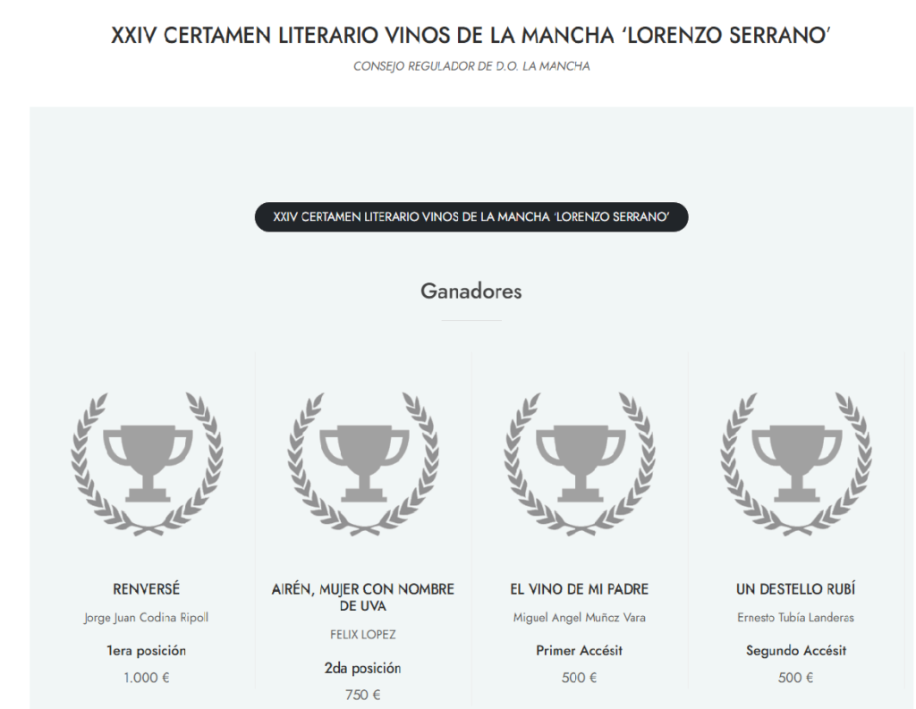 Ganadores del XXIV Certamen Literario 'Lorenzo Serrano' 2026