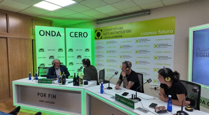 Cantizano y ‘Por fin’ llevan la VIII Fiesta de la Vendimia al corazón del cooperativismo manchego. Ángel Villafranca, Presidente de Cooperativas-Agroalimentarias entrevistado en el programa 'Por fin'