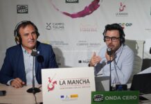 Manzanares corazón del vino manchego con Julia Otero y Onda Viajera. El Pte-. del Consejo Regulador en Onda Viajera este pasado domingo