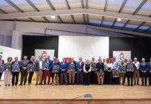 Los Premios Vino y Cultura 2026 reconocen el talento y el compromiso con el mundo del vino. Foto de familia de los Premios Vino y Culrura 2026