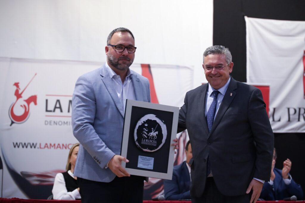 Javier Navarro, Alcalde de Tomelloso, recoge Premio 'Inicativa turística'